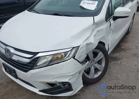 2020 Honda Odyssey Ex-L/Ex-L W/Navi Res из США, поврежденный, VIN 5FNRL6H72LB008089